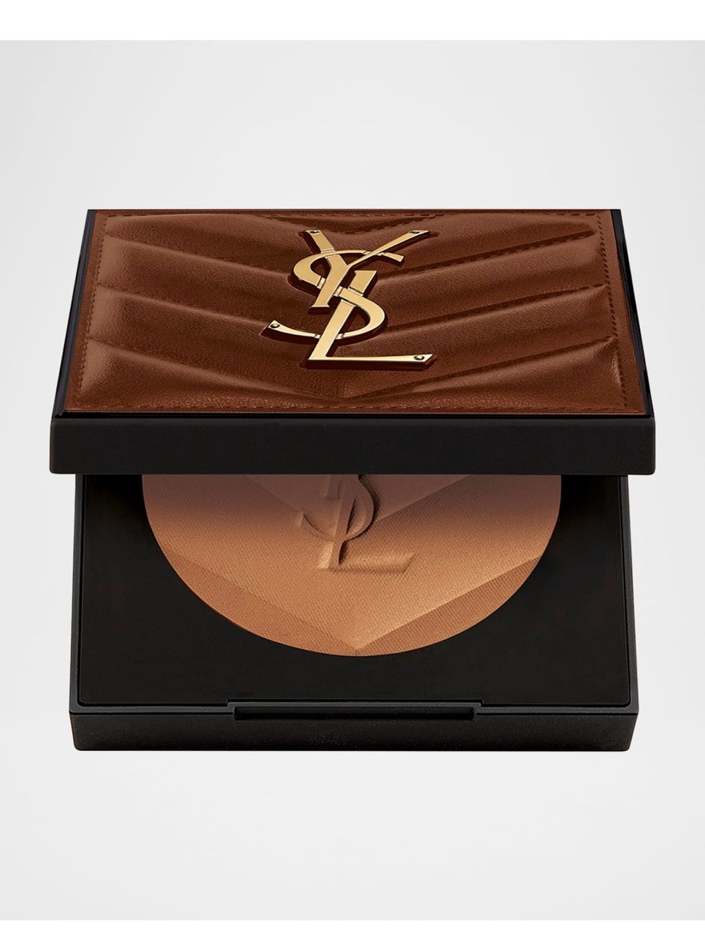 Yves Saint Laurent Bronzing Powder Compact — Rich Brown & Warm Tan